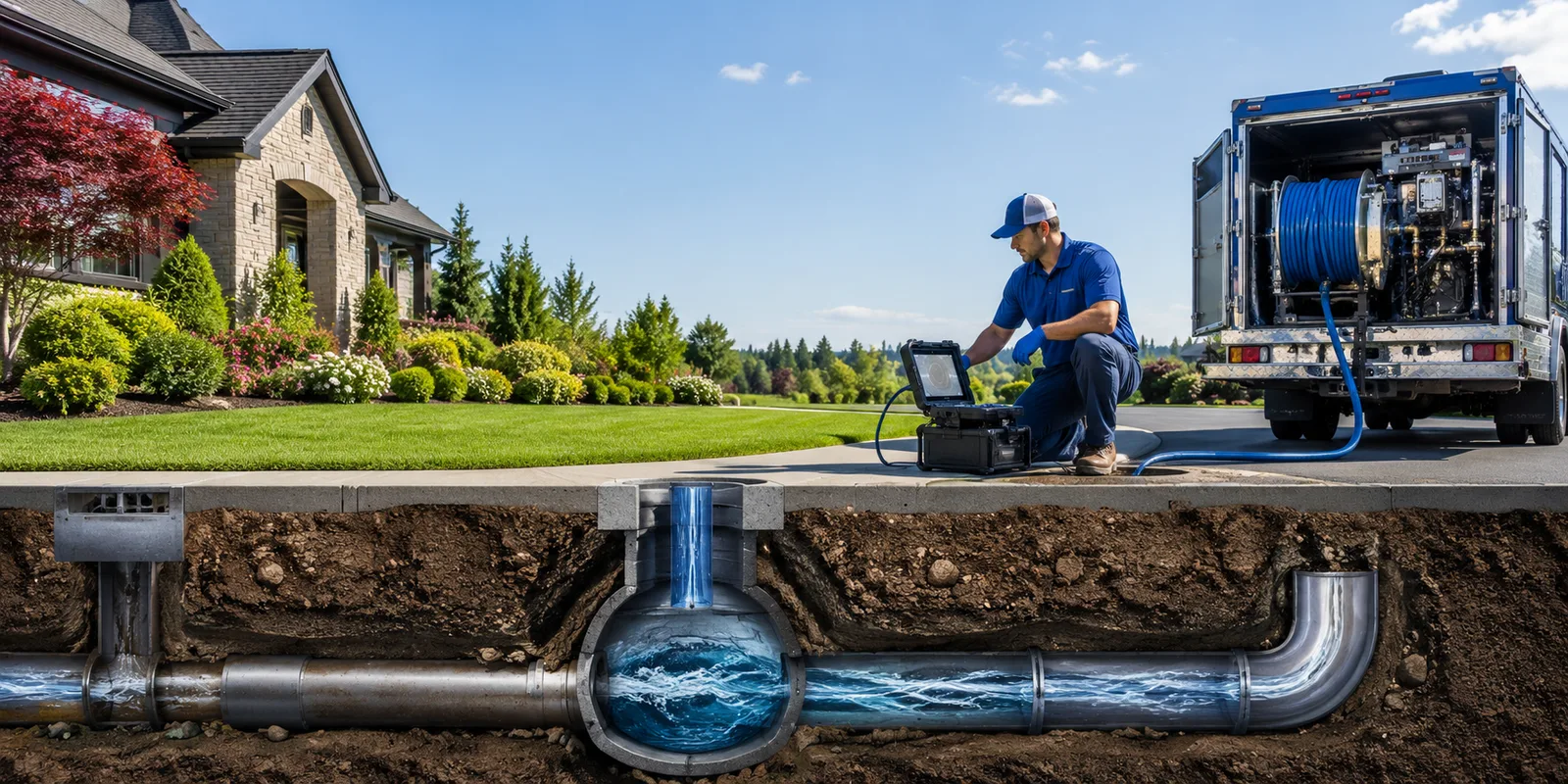 Drainage restoration information for Bell City, LA